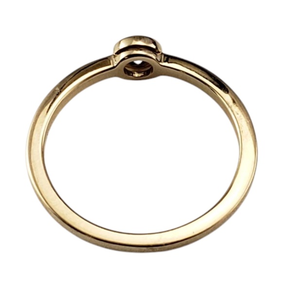 Pandora 14K Yellow Gold Lab Grown Diamond Ring Size 6 #21350 - Picture 4 of 8